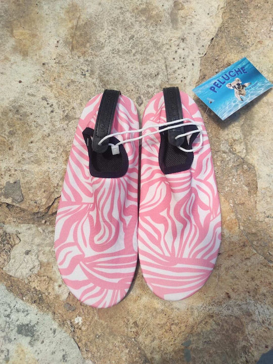Дамски Aqua Slippers – Peluche W Zebra Pink