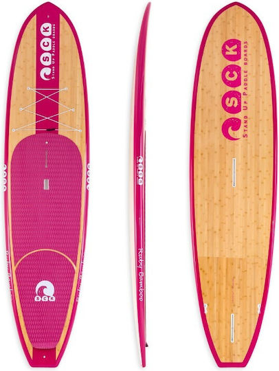 SCK Bamboo Σανίδα SUP Ροζ