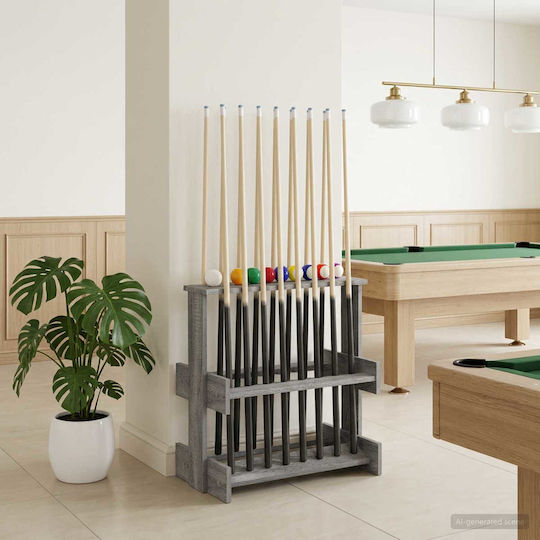 vidaXL Billiards Chest Stand Engineered Wood 60 x 35 x 60 cm
