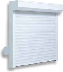 Ρολό Αλουμινίου Εξωτερικό Λευκό Π80 X Υ100 Cm Rollsmarket