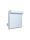 Aluminium Rolle Außenseite Weiß P100 x Y100 cm Rahmen & Fensterläden