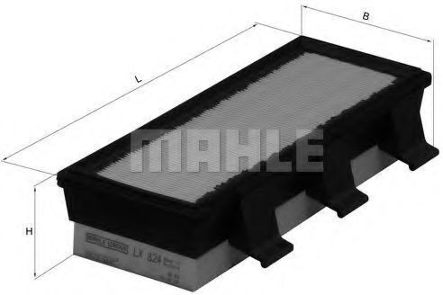 Mahle Original Air Filter Lx 824