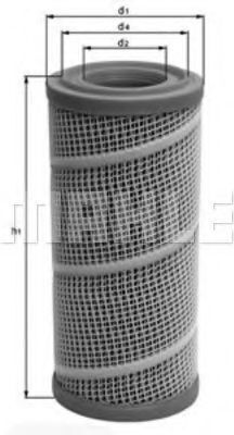 Mahle Original Auto Luftfilter LX 7060