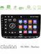 Clarion Car Audio System for Fiat Punto Evo / Punto 2018 (Bluetooth/USB/AUX/WiFi/GPS/Apple CarPlay/Android Auto) with 9" Touch Screen