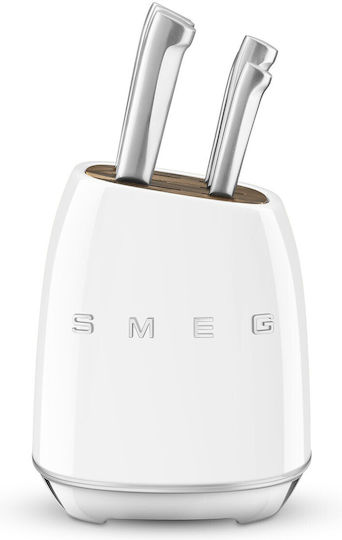 Smeg Комплект Ножове с Основа от Неръждаема Стомана 13.5cm 7бр