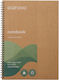 Office Products Caiet Spiral A4 80 Foi Bej