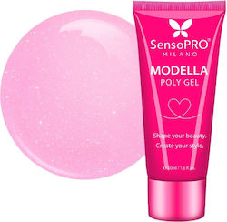 SensoPro Gel Falsche Nagel Pink Sheen 50ml