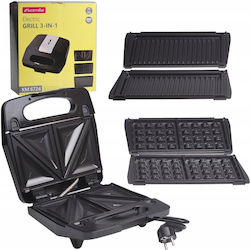 Kamille 6724 Toaster 2 Slots 800W Black
