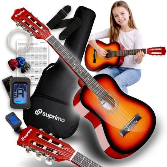 Suprimo Jrc Set Sb Classical Guitar 1/4 Sunburst