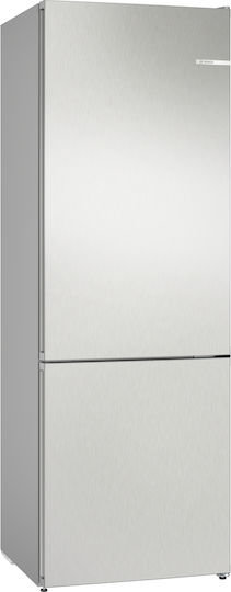 Bosch Frigider-congelator Total NoFrost Înălțime203xLățime70xAdâncime66.7cm Gri KGN492LAF