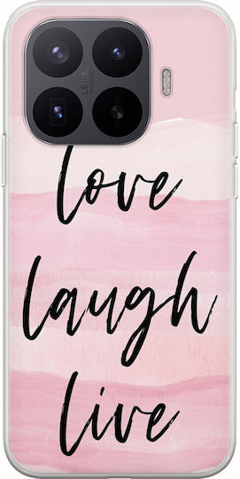 Mobile Phone Case Love Laugh Live Xiaomi 17t Pro 5g Flexible TPU Transparent Silicone