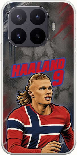 World Stars Collection Case Erling Haaland Xiaomi 17t Pro 5g Flexible TPU Transparent Silicone
