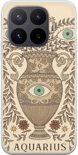 Husă Zodiac Aquarius Xiaomi 17t Pro 5g Flexibil TPU Transparent Silicon