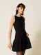 Summer Mini Evening Dress with Ruffles Dress X26