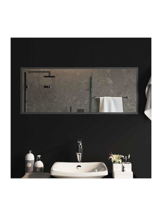 vidaXL Badezimmerspiegel Led 100x40cm Transparent