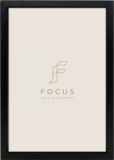 Focus Kunststoff Fotorahmen mit Schwarzem Rahmen