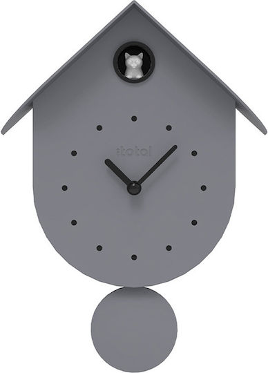 I-Total Wall Clock Grey