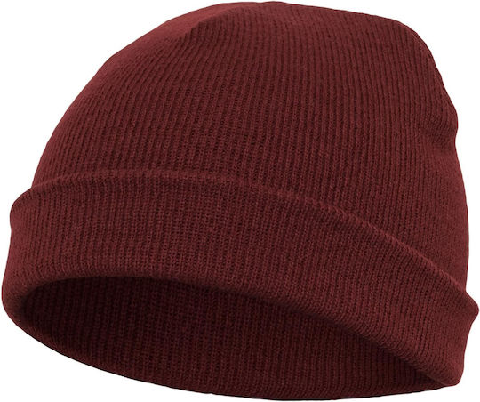 Beanie Unisex Knitted Beanie in Red Colour