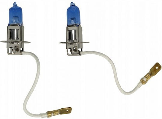 Lampa Halogen H3 12V 55W Hart Albastru 2 Bucăți Hh0h301w1