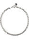 Poco Loco Damen Armband Kette mit Byzantinischem Design aus Silber 21cm