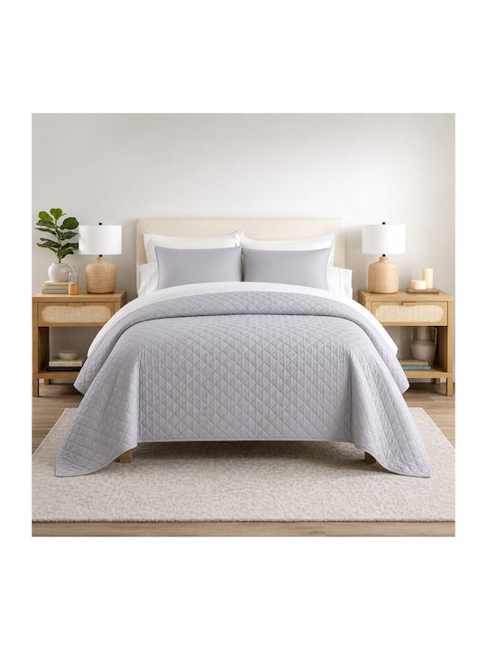 Astron Italy Double Cotton Grey Coverlet 220x240cm