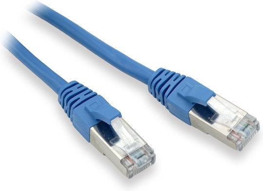Lynx U/UTP Cat.5e (Gigabit) Καλώδιο Δικτύου Ethernet 0.3m Μπλε 10τμχ