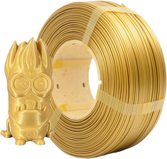 Azurefilm PLA 3D Printer Filament 1.75mm Champagne Gold 1kg FPL-OA0071