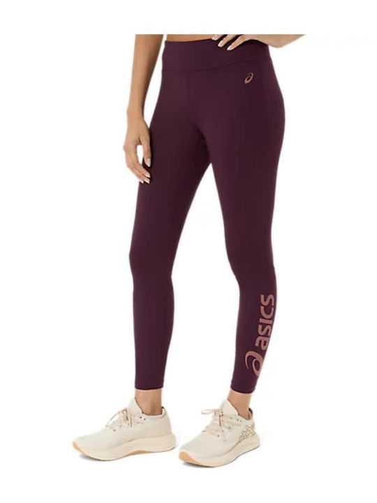 Women's Cropped Leggings Aubergine