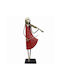 Dekorative Figur aus Metall 13,5x6x31cm