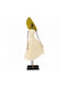 Decorative Figure Metal 16x9.5x39cm