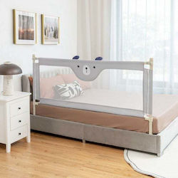 Costway Bed Rail Guard from Fabric in Grey Colour 180cm