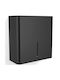 Decor Walther Tissue-Halter An der Wand montiert Metallisch Schwarz 30x12.5x30cm