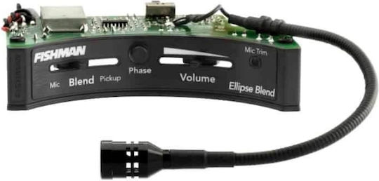 Fishman Ellipse Matrix Blend Sistem de preamplificare Pickup îngust 2,3 mm lățime
