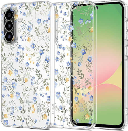 Tech-Protect Flexair Handyhülle Samsung Galaxy A57 5G Mehrfarbige Blumen