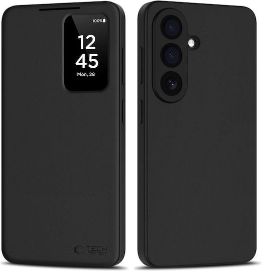 Samsung Galaxy A27 5G Tech-Protect Smart Wallet Matte Black Case