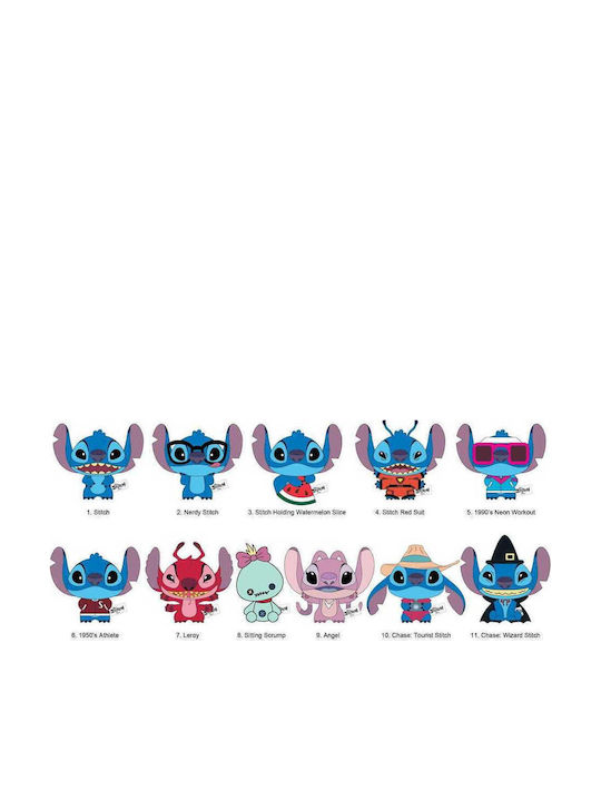 Lilo & Stitch Plush Bag Clips Stitch Charm Display 24