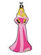 Disney Princess Soft Touch Pvc Bag Clip Aurora