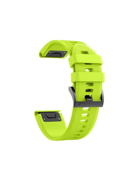 Garmin Fenix 5s Plus 20mm Curea de Ceas din Silicon Verde
