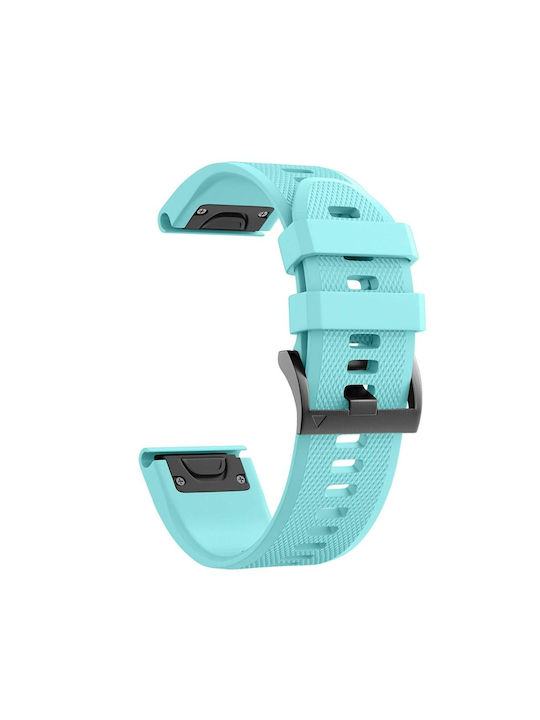 Garmin Fenix 6s 20mm Λουράκι Ρολογιού Σιλικόνης Πράσινο Μέντας