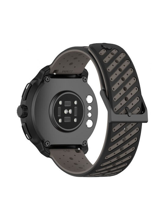 Modena Design Tragbare Bänder Silikon Xiaomi Watch 5 47mm Grau Schwarz