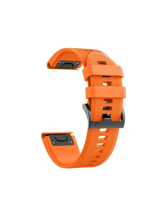 Garmin Fenix 6s 20mm Silikon Uhrenarmband Orange