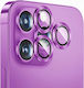 Sunix Tempered Glass Mobile Camera Protectors iPhone 14 Pro 14 Pro Max Purple