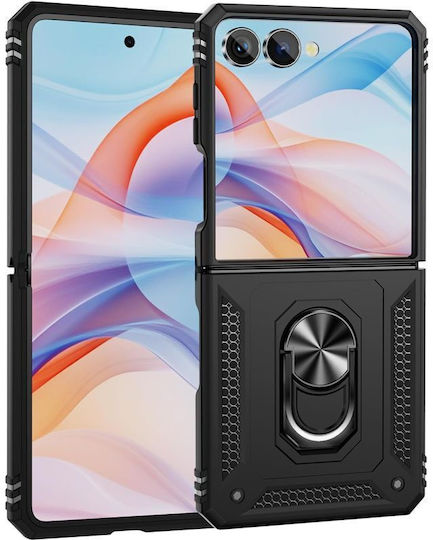Orso Orso Combo Ringstand Back Cover Black Galaxy Z Flip8