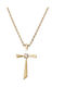 Kontopoulos Gold Cross 14K with Chain