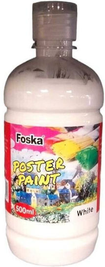 Foska Темперна Боя Бяла 500мл