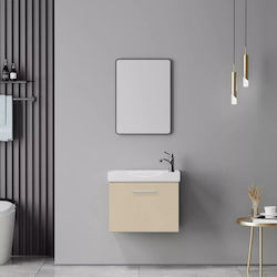 Pakketo Renza Vanity Unit with Sink & Mirror Ca...
