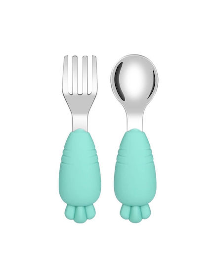 Baby Löffel Set Türkis 2 Stück