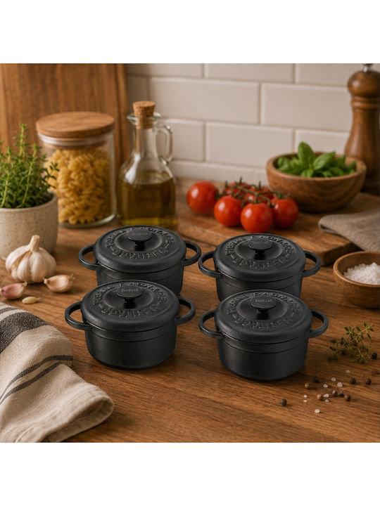 Tefal Pierre Gagnaire Heritage Σετ Κατσαρόλες από Μαντέμι 4τμχ