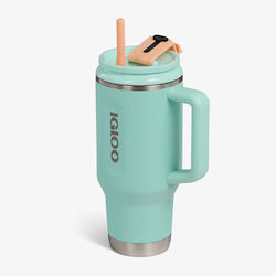 Igloo Handled Tumbler Θερμός 946ml SEAFOAM με Κ...