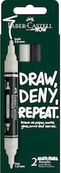 Faber-Castell Acrylfarben Marker Doppelspitze Set 2Stücke 186011 Faber-Castell Acrylfarben Marker Doppelspitze Set 2Stücke 186011